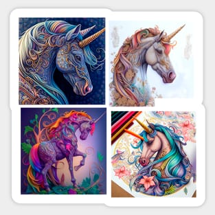 Fantastic Unicorns Sticker